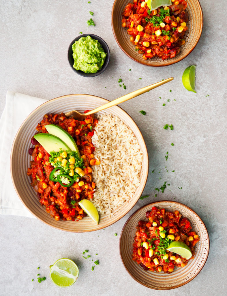 Chili met Pulled Oats