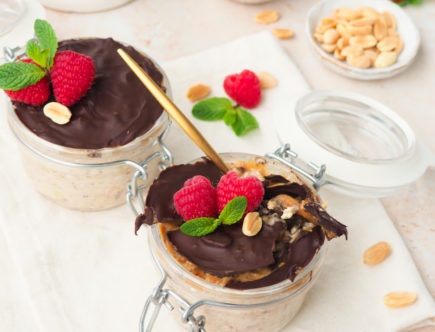 Snickers overnight oats 2.0